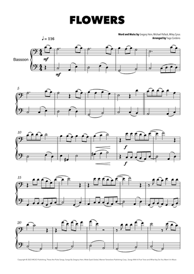 Flowers (arr. Tiago Cordeiro)