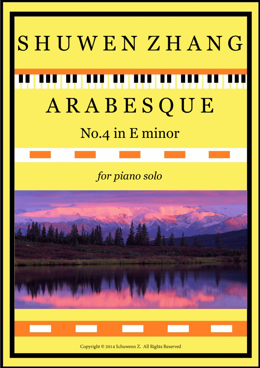 Arabesque No.4 in E minor