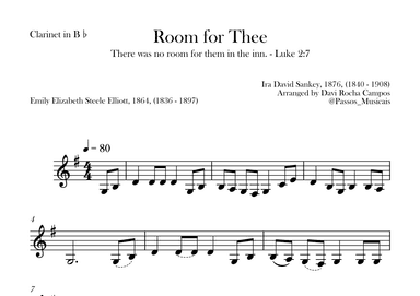 Room for Thee (arr. Davi Rocha Campos)