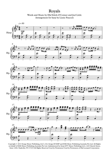 Royals (arr. Lizzie Peacock)