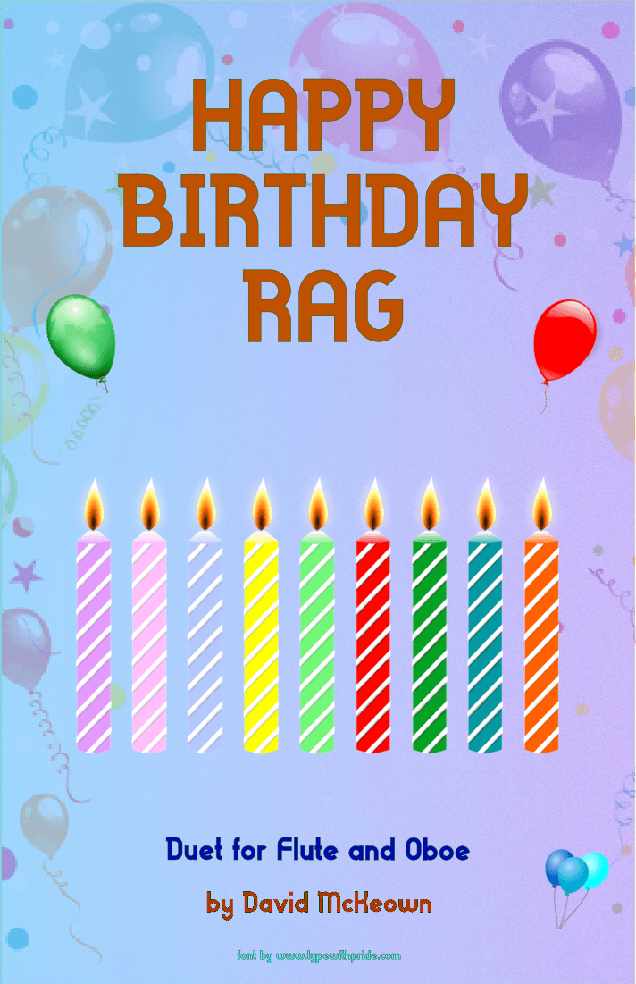Happy Birthday Rag, for Flute and Oboe Duet (arr. David McKeown)