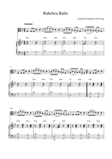 Rahelica Baila (arr. Kaiserin Rebecca)
