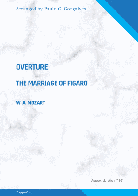 OVERTURE "THE MARRIAGE OF FIGARO" (arr. Paulo C. Gonçalves)