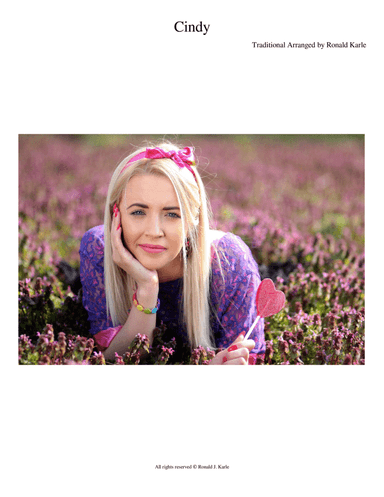 Cindy (arr. Ronald James Karle)