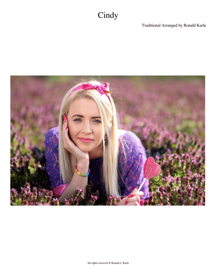 Cindy (arr. Ronald James Karle)