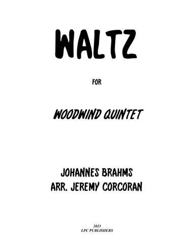 Waltz for Woodwind Quintet (arr. Jeremy Corcoran)