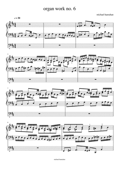 Organ work no.6