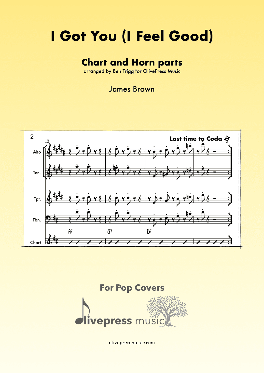 I Got You (i Feel Good) (arr. Ben Trigg)