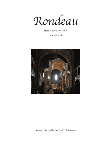 Rondeau from Abdelazer Suite for Carillon (arr. David Christensen)