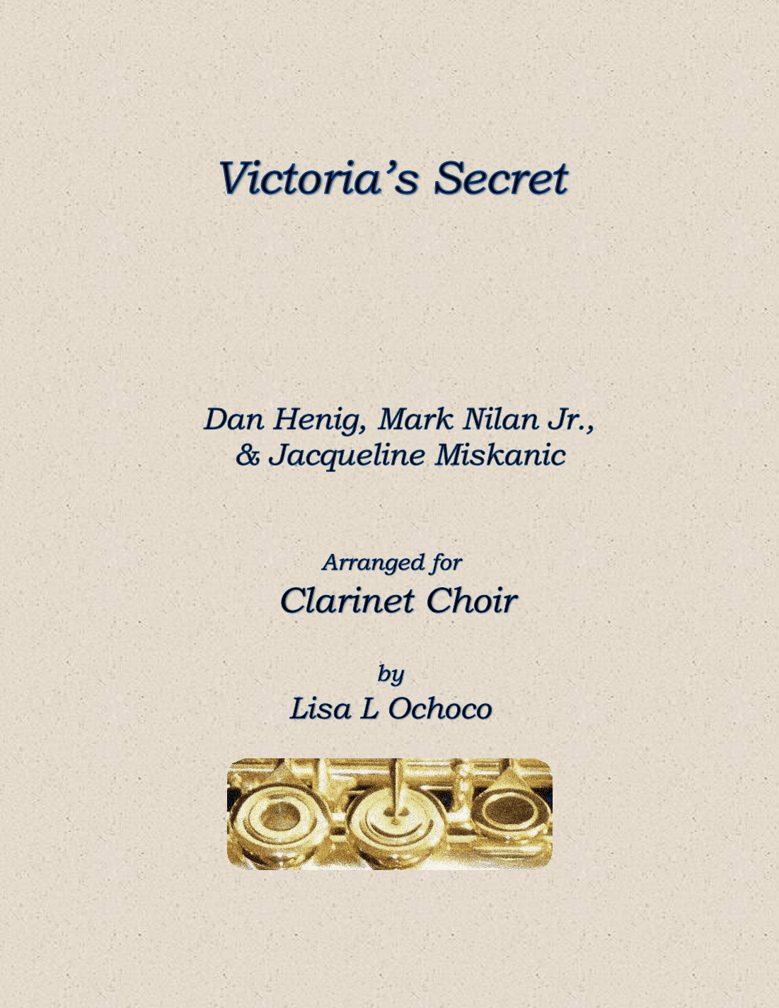 Victoria's Secret (arr. Lisa L Ochoco)