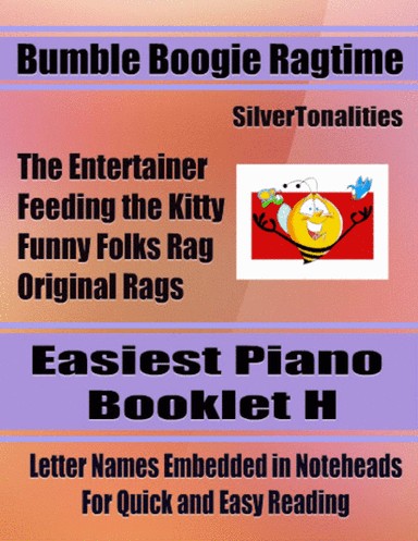 Bumble Boogie Ragtime for Easiest Piano Booklet H (arr. SilverTonalities)