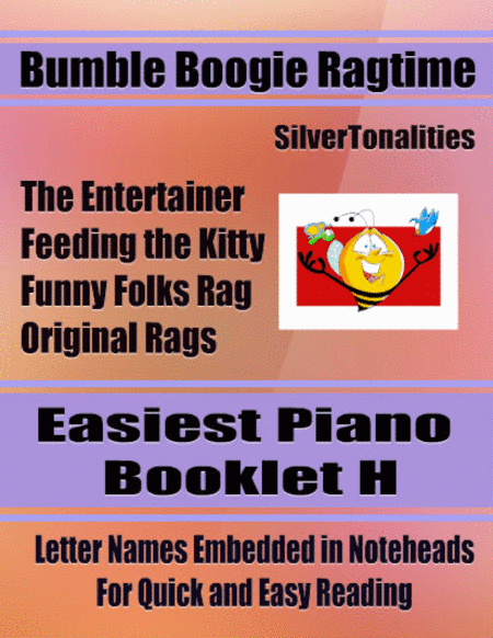 Bumble Boogie Ragtime for Easiest Piano Booklet H (arr. SilverTonalities)