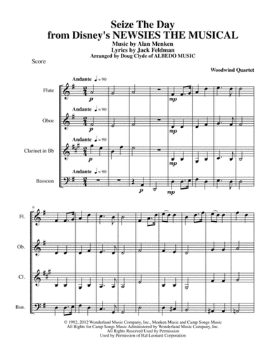 Seize The Day (arr. Doug Clyde)