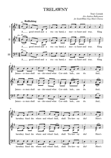 Trelawny (arr. Andrew Bulleyment)
