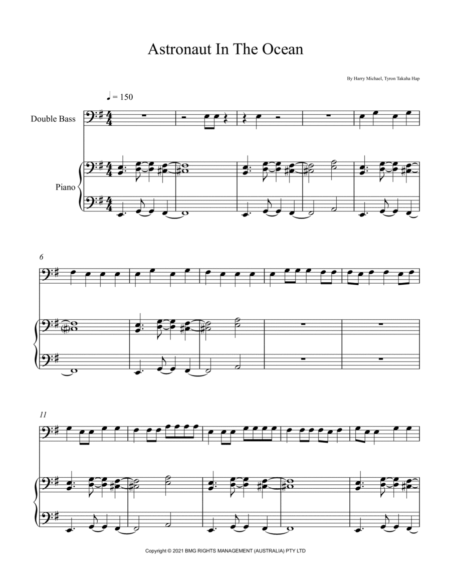 Masked Wolf (arr. André Laitano)