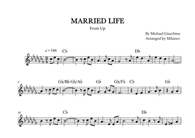 Married Life (arr. Milanov)