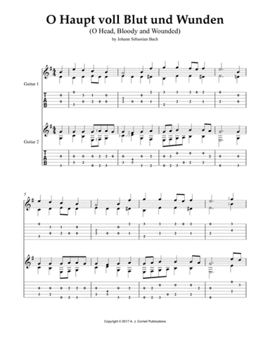 O Haupt voll Blut und Wunden (O Head, Bloody and Wounded) (arr. Mark Phillips)