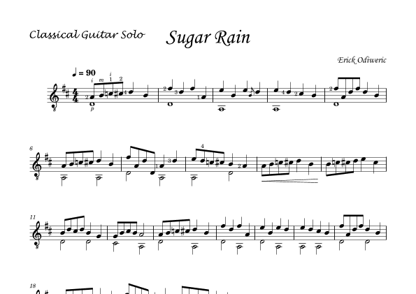 Sugar Rain