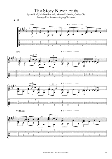 The Story Never Ends (arr. Antonius Agung Setiawan)