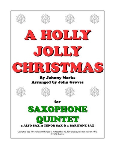 A Holly Jolly Christmas (arr. John Groves)