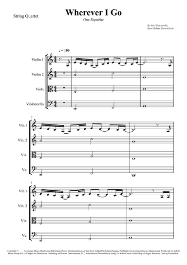 Wherever I Go (arr. Wesley S. SIlva)