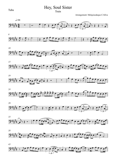 Hey, Soul Sister (arr. Melquisedeque C.Silva)