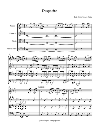 Despacito (arr. Mugu Radu)