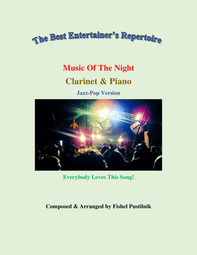 "Music Of The Night" for Clarinet and Piano-Video