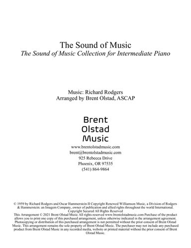The Sound Of Music (arr. Brent Olstad, ASCAP)