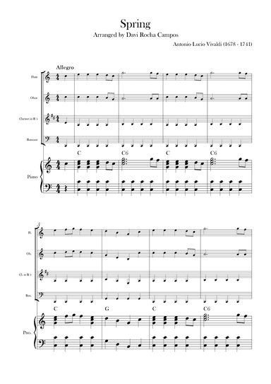 Spring (arr. Davi Rocha Campos)