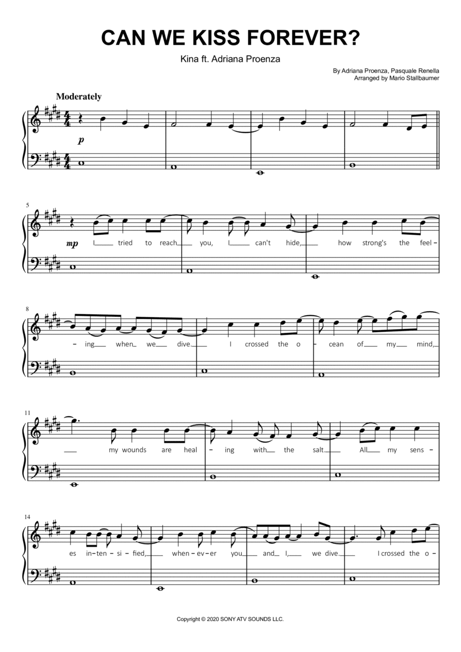 Kina (arr. Mario Stallbaumer)