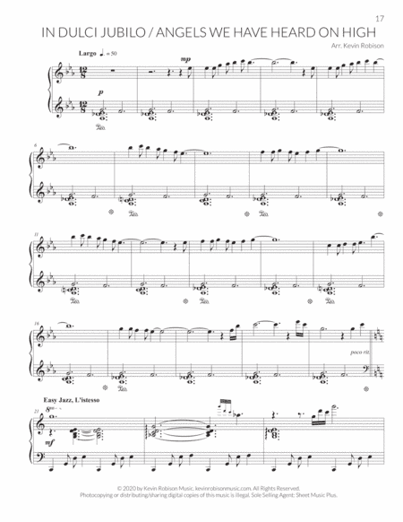 In Dulci Jubilo/Angels We Have Heard on High (from Winterludes) (arr. Kevin Robison)