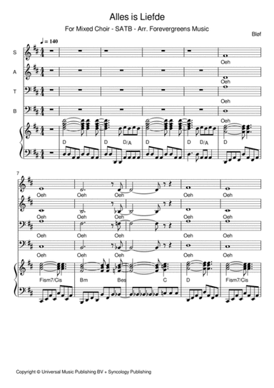 Alles Is Liefde (arr. Paul Brandsma)