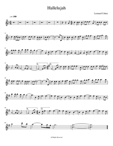 Hallelujah (arr. LeeAngelo Rush)