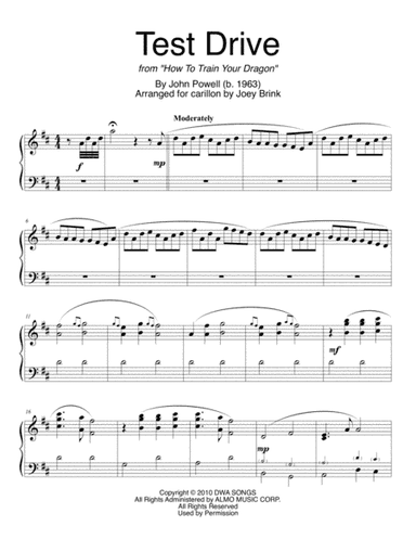 Test Drive (arr. Joey Brink)