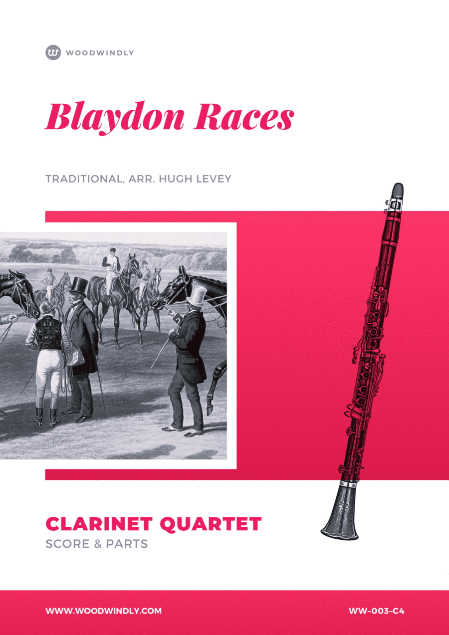Blaydon Races - Geordie Ridley (Traditional) - Clarinet Quartet (arr. Hugh Levey)