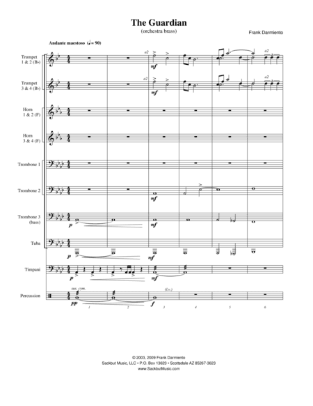 The Guardian (orch. brass version)