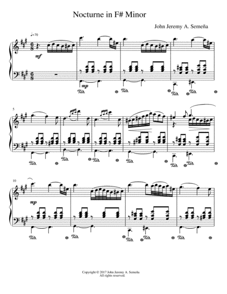 Nocturne in F# Minor