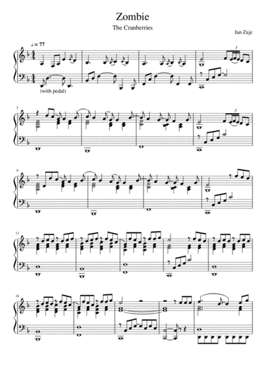 Zombie (arr. Jan Zajc)