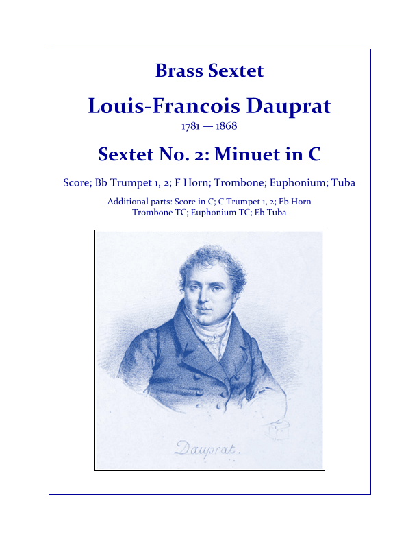 Sextet No. 2: Minuet in C (arr. Becky Dugan)
