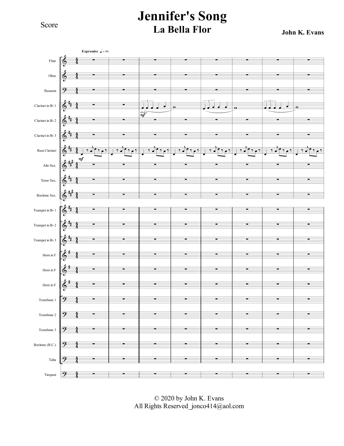 Jennifer's Song (La Bella Flor)