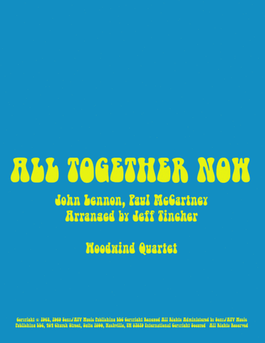All Together Now (arr. Jeff Tincher)