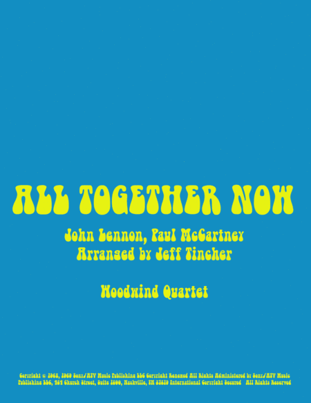 All Together Now (arr. Jeff Tincher)