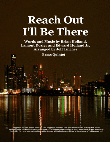Reach Out And I'll Be There (arr. Jeff Tincher)