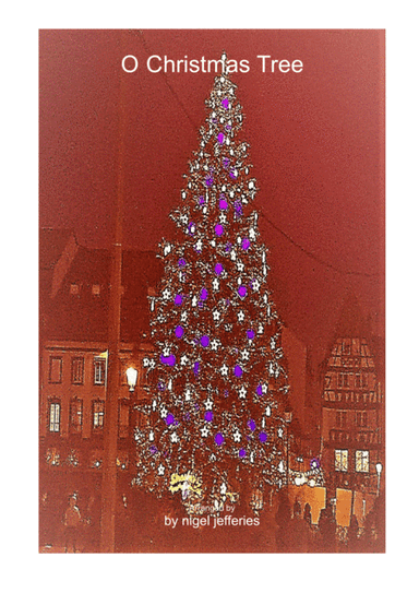 O Christmas Tree piano solo for intermediate level students (arr. Nigel Jefferies)