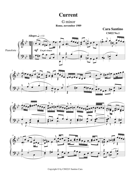 Current in G minor