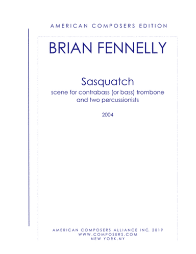 [Fennelly] Sasquatch