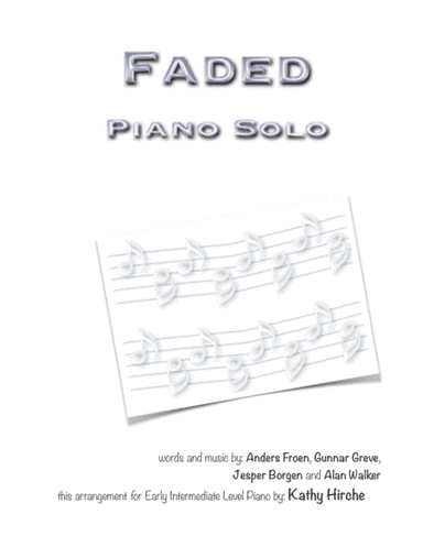 Faded (arr. Kathy Hirche)