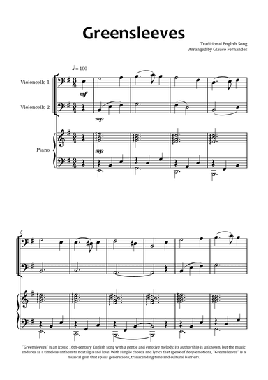 Greensleeves (arr. Glauco Fernandes)