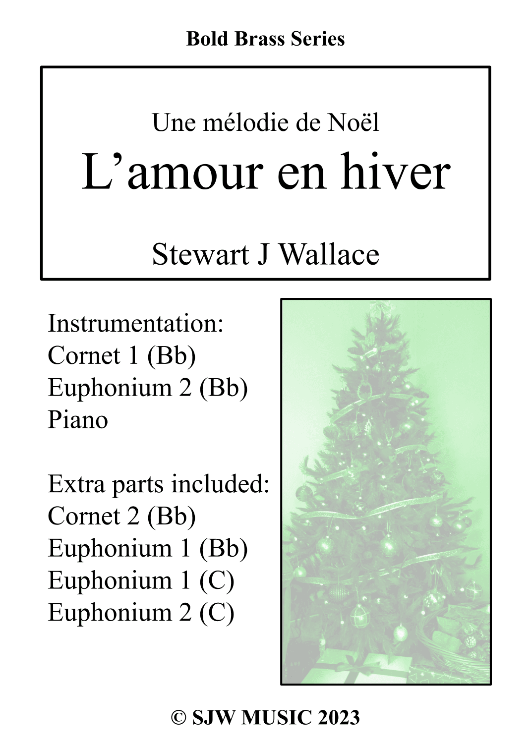L'amour en hiver - une mélodie de Noël